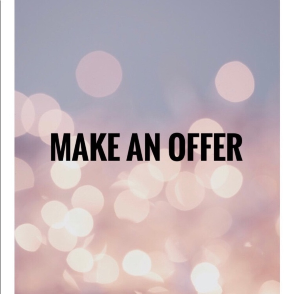 All reasonable offers considered